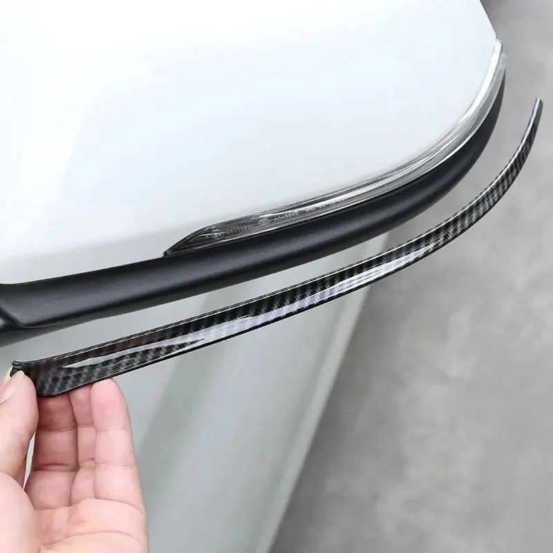 

For BMW X1 F48 X2 F47 2016-2022 ABS Carbon Fiber Car Side Rearview Mirror Strips Trim interior Car Accessories