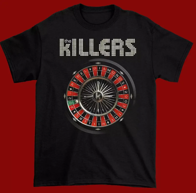 Rebel Diamonds The Killers Song Gift fans All size Black unisex Shirt