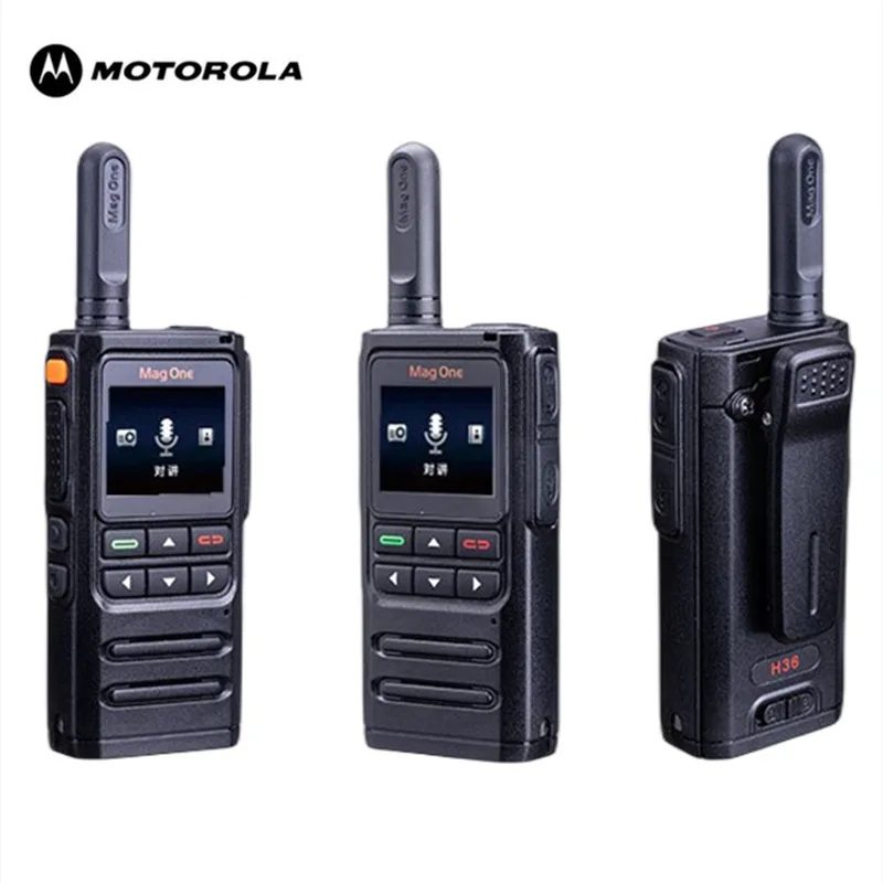 Walkie-talkie portatile portatile Motorola-h36, 4g Lte, radio Internet, scheda SIM, lunga distanza 5000 km