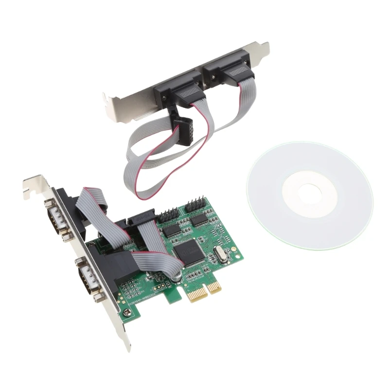 High Quality RS232 DB9 4 Port Expansion Card with WCH384 Chip 2M Byte Transfer Speed, Buffer, Compatible