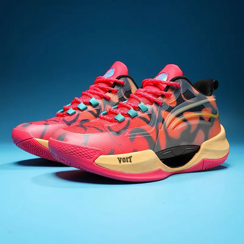 

High Quality Boys Girls Low Top Basketball Shoes Anti-Slippery Outdoor Sports Shoe for Unisex New Trend Designer Sneakers Men