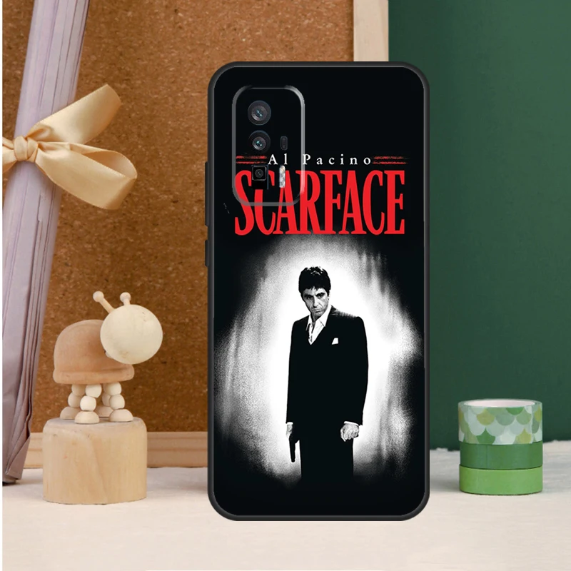 Scarface Al Pacino Movie Case For Xiaomi 14 11T 12T 13T Pro 12 13 Lite POCO X6 Pro X3 X4 X5 F3 M5s M6 F5 Pro Cover