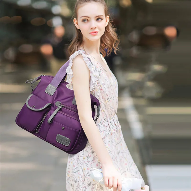 Borse a tracolla nuove borse a tracolla da donna Fashion Lie hallow Nylon borsa a tracolla Casual impermeabile per mummia borse a tracolla di grande capacità