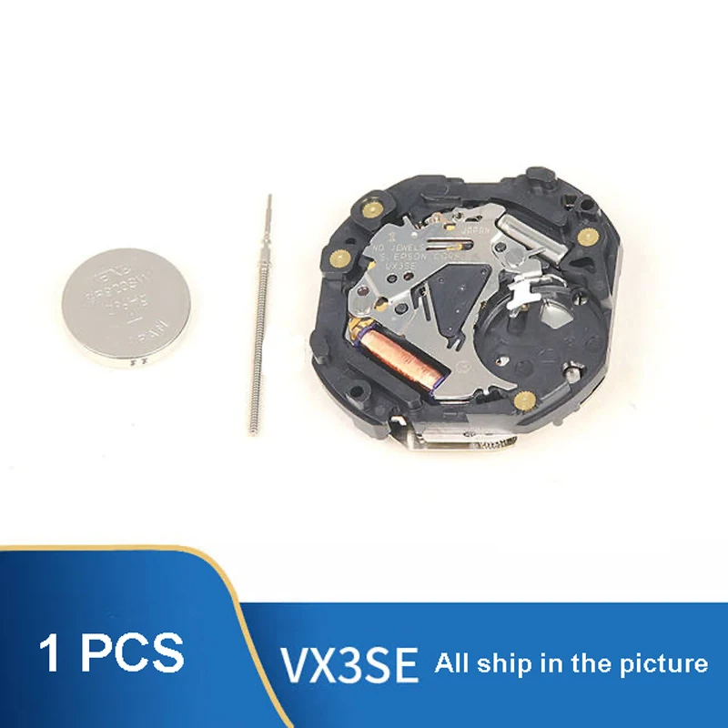 New Original VX3SE Movement VX3S Quartz Movement Multifunctional 6 Hands Electronic Movement Watch Accessories