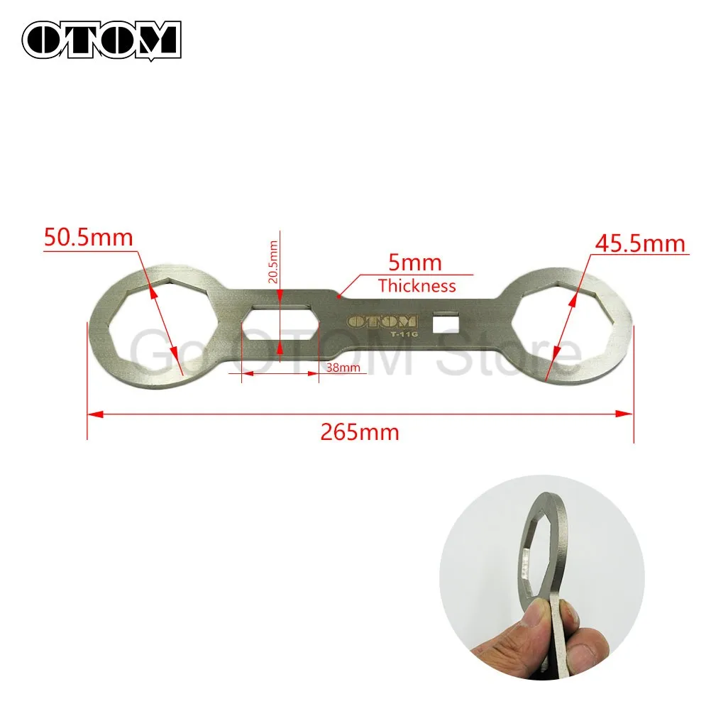 Motorcycle Universal Fork Cap Wrench Front Shock Absorber Remove Repair Spanner Tool For KTM HUSQVARNA GASGAS HONDA YAMAHA KEWS
