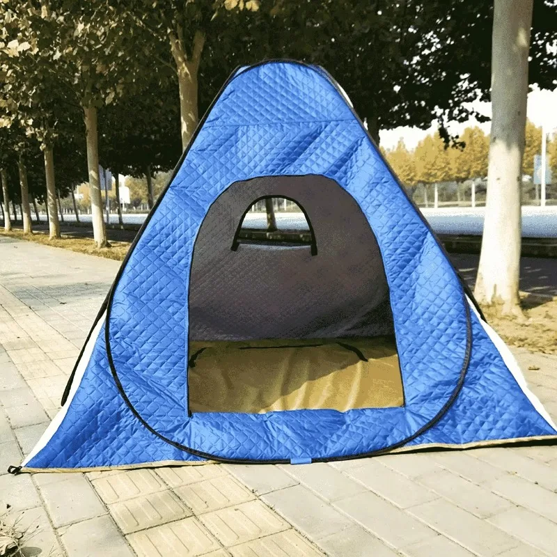 Winter Waterproof Outdoor Camping Tent Double Layer Extended Type Three Bedrooms & Living Room Hunting Ice Fishing Tent