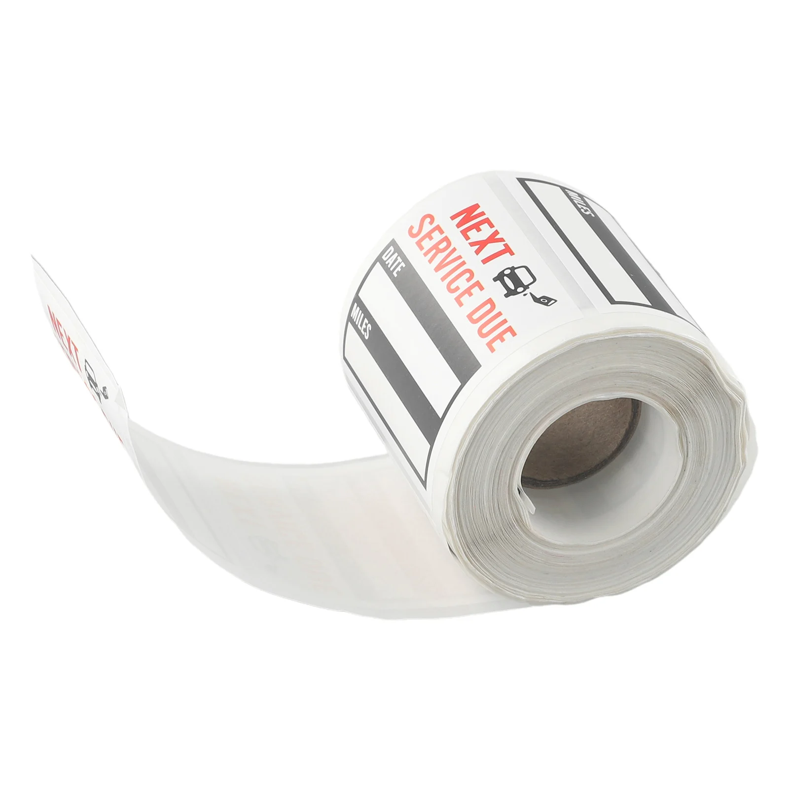 Car Sticker Oil Change Sticker Oil Change Service Stickers Static Cling 300pcs/roll High Quality Car Accessries