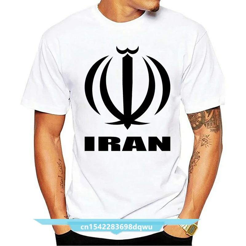 Iran Flag Iran Footballer Fan T Shirt Youth Round Collar Customized T-Shirts