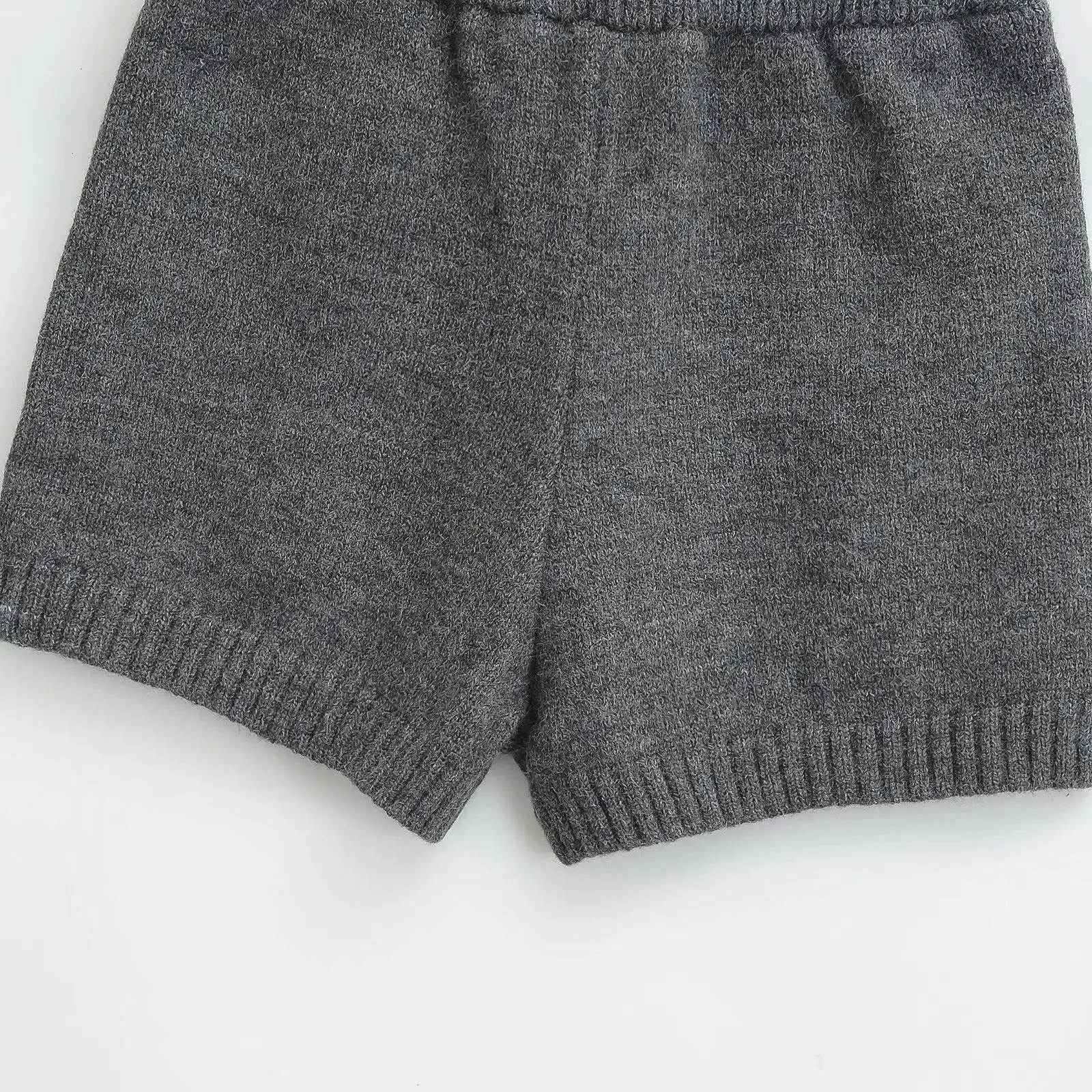 العصرية محبوك ort السراويل عالية الخصر مستقيم الساق فضفاضة عارضة واسعة الساق السراويل للنساء في ey تنوعا ربيع الخريف الشتاء