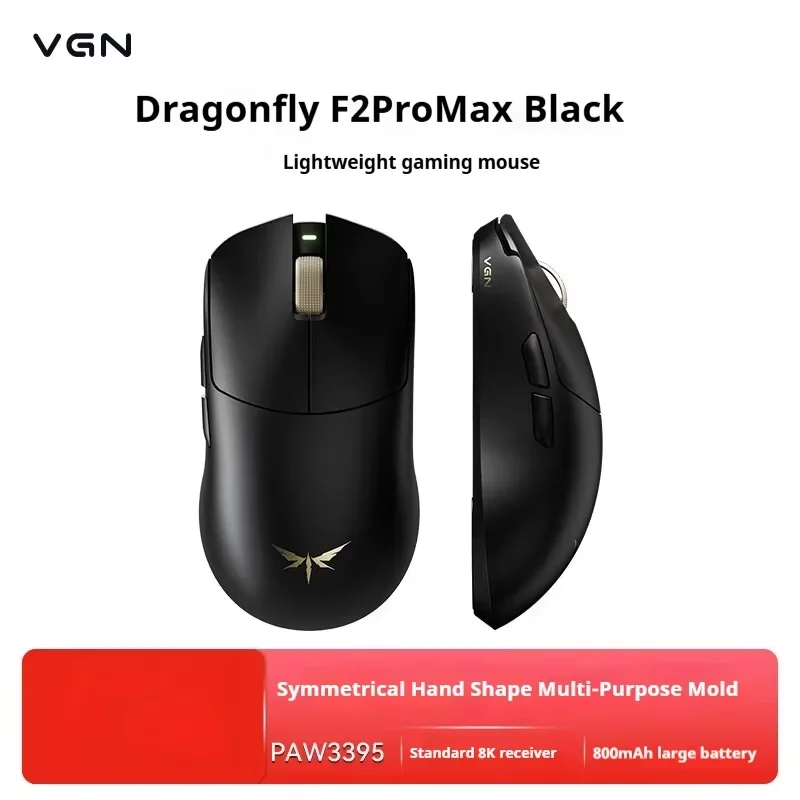 Vgn Dragonfly F2 Master 8000hz F2 Promax Wired Wireless Mouse