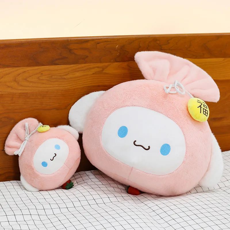 48 centimetri Sanrio Kawaii Peluche Cinnamoroll Peluche Anime Simpatico Cartone Animato Cucciolo Peloso Cuscino Per Bambini Compleanno Regalo Di Natale Cuscino Per Ufficio