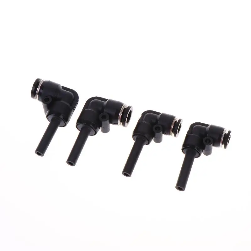 2/10Pcs PLJ 4/6/8/10mm Pneumatic Quick-insert Reducing Diameter PLJ8-6/6-6mm Rod Pneumatic Joint Bend-through Rod Connector