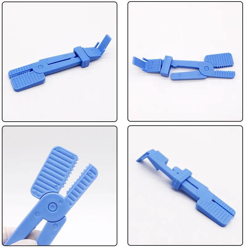 20Pcs Universal Plastic Dental X-Ray Film Clamp Snap Radiograph Holder Xray Sensor Positioner Clip Dental Lab Instrument Tool