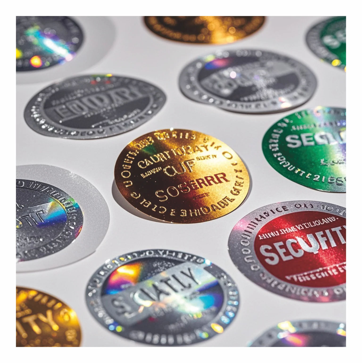

Brand New Make High Quality Genuine Security Hologram Seal PET Material Hologram Seal With High Quality