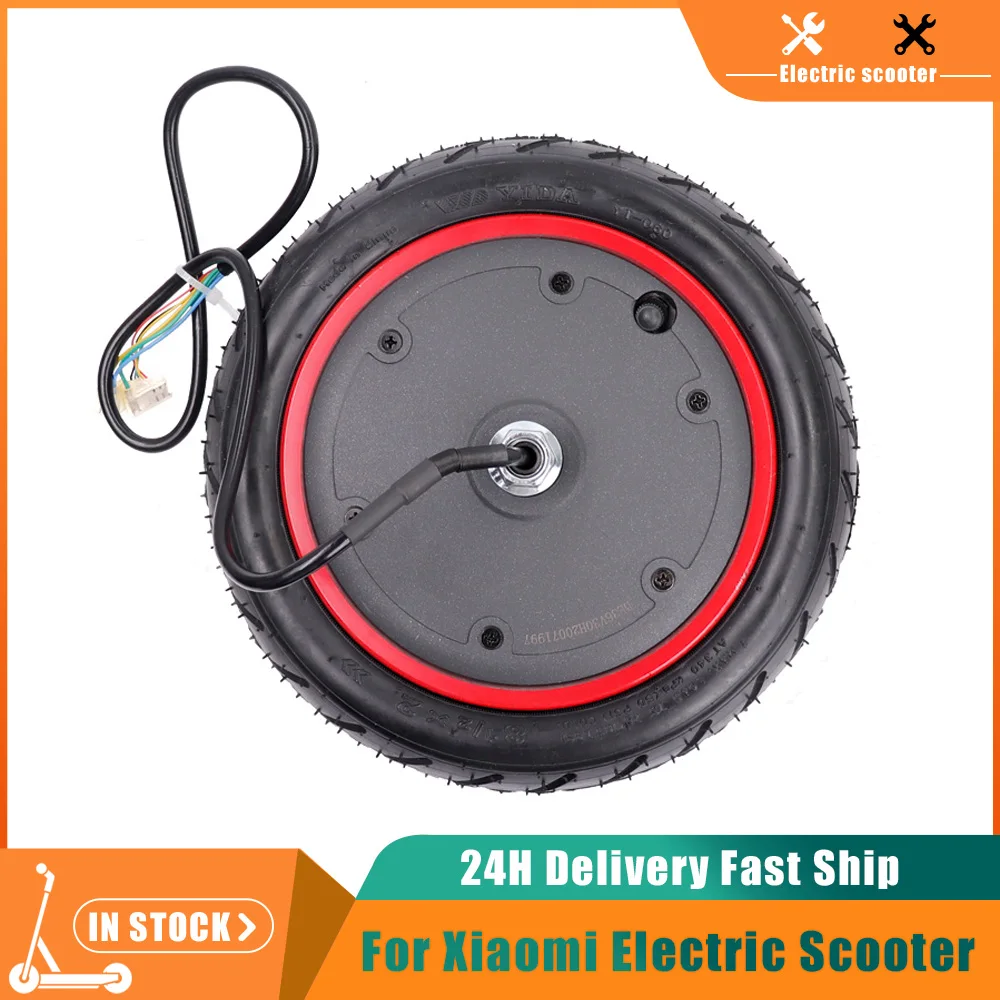 Motor Hub 36V 350W Tire Kit for Xiaomi Pro Electric Scooter Front Wheel Engine Motor Wheel Replacement Parts