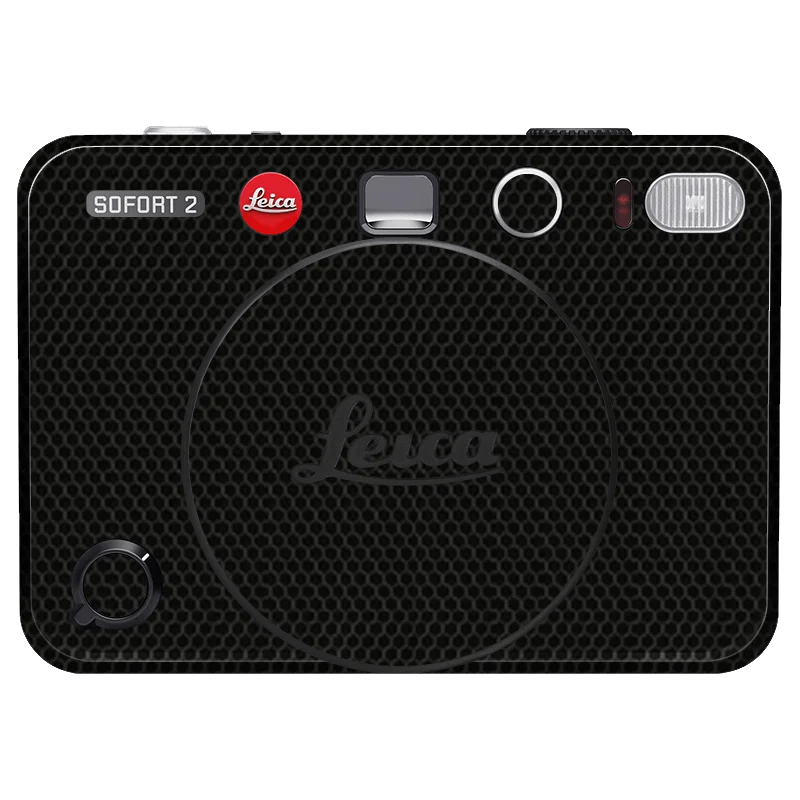ملصقات جسم الكاميرا غطاء حماية لف غشاء مضاد للخدش كاميرا الجسم فيلم تغليف الجلد لـ Leica Sofort2 Sofort 2