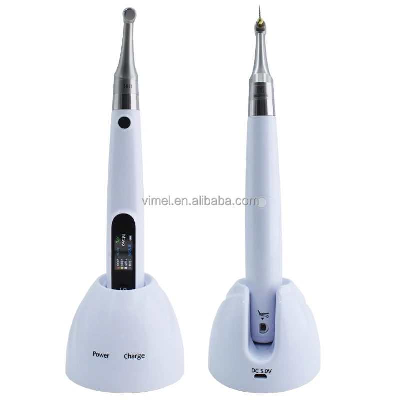 OEM Dental Wireless Endo Motor with Built In Apex Locator 16:1 Standard Contra Angle Endodontic Instrument