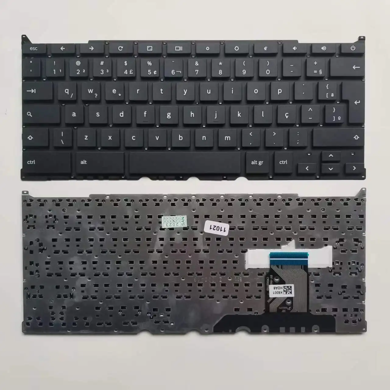 

Новая бразильская клавиатура для Samsung Chromebook XE500C13 XE501C13 S02US K02US BA98-01575A BA98-01577A Teclado BR