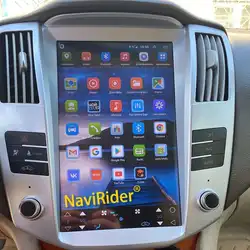 128G Android 14 IPS Screen Car GPS For Lexus RX300 RX330 RX350 RX400h Toyota Harrier Radio Video Player AutoRadio Tape Recorder