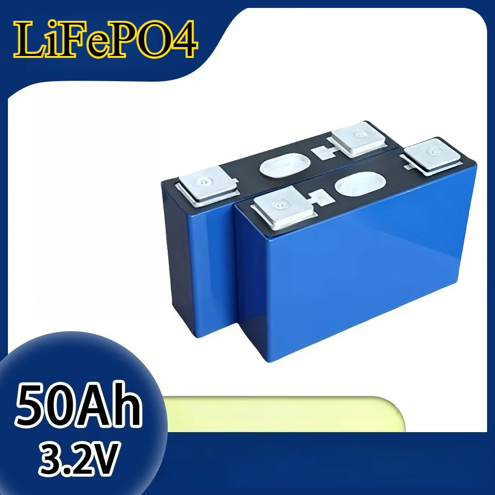 

3,2 В 50 Ач LiFePO4 Аккумулятор сверхвысокой емкости сотовый прямой завод для солнечной/новой энергии 3000+ циклов