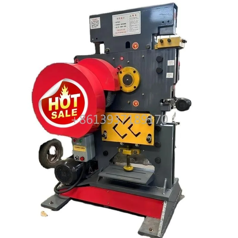High Quality 10mm Multifunction Electrical Iron Workers Metal Punching and Shearing Machine for Construction New
