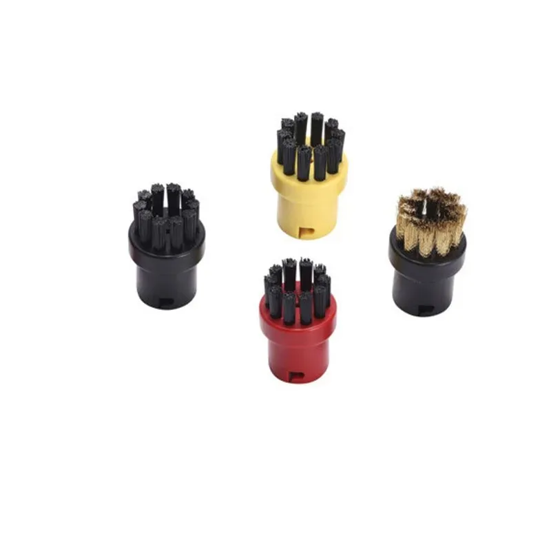 4pcs/set Steam Cleaning Brush Small Round Brushes for Karcher SC1 SC2 SC3 SC4 SC5 SC7 Home Replacement Dust Remove