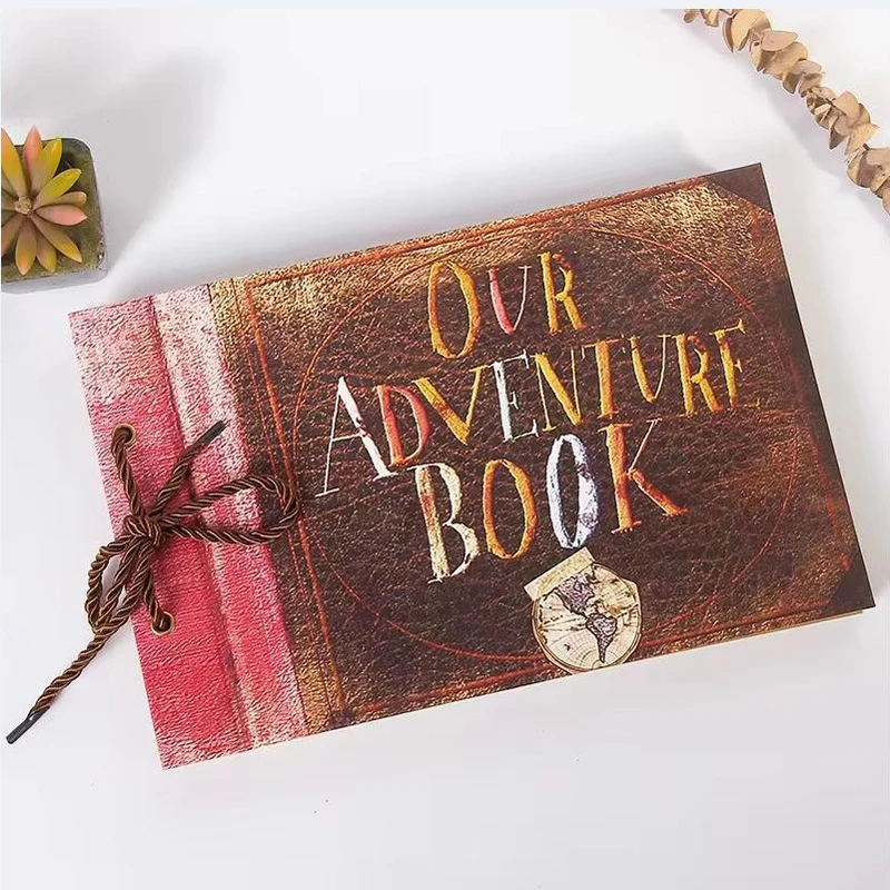 Creative DIY Loose-leaf Tether Photo Album Retro Style Family Good Memory Storage Album Baby Growth Commemorative Photo Album