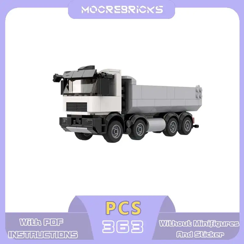 moc-8x4-ティッパートラック-ビルディングブロックセット-テクニカルエンジニアリング-ダンプトラックモデル-クリエイティブメカニカルコンストラクションおもちゃ-ギフト
