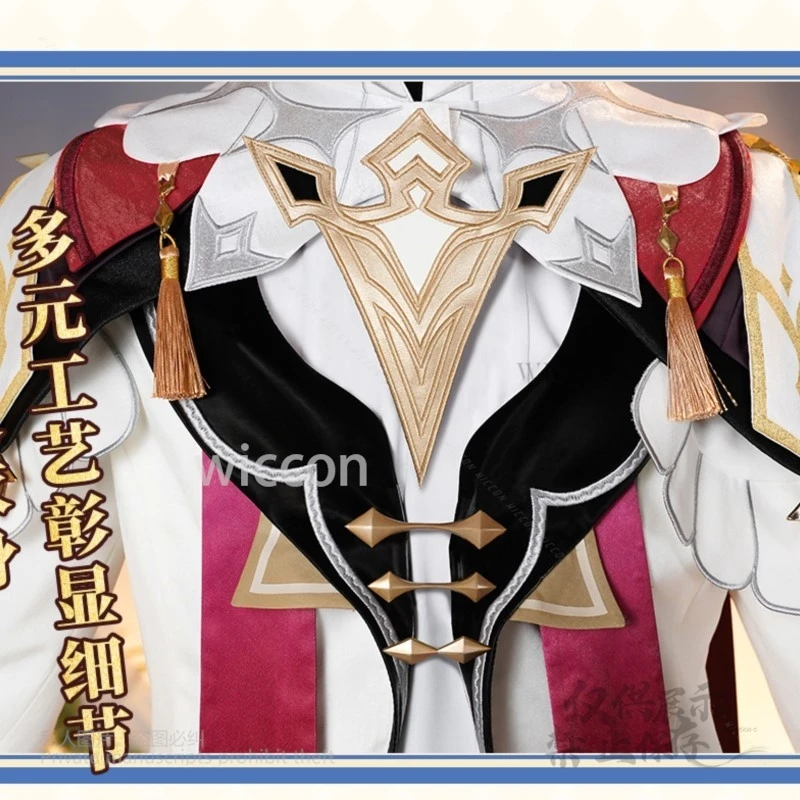 ‌ أزياء أنيمي جينشين إمباكت داليا موندستادت التأثيرية أزياء الصبي لعبة شخصية نمط اختراق مزدوج كوس الهالوين