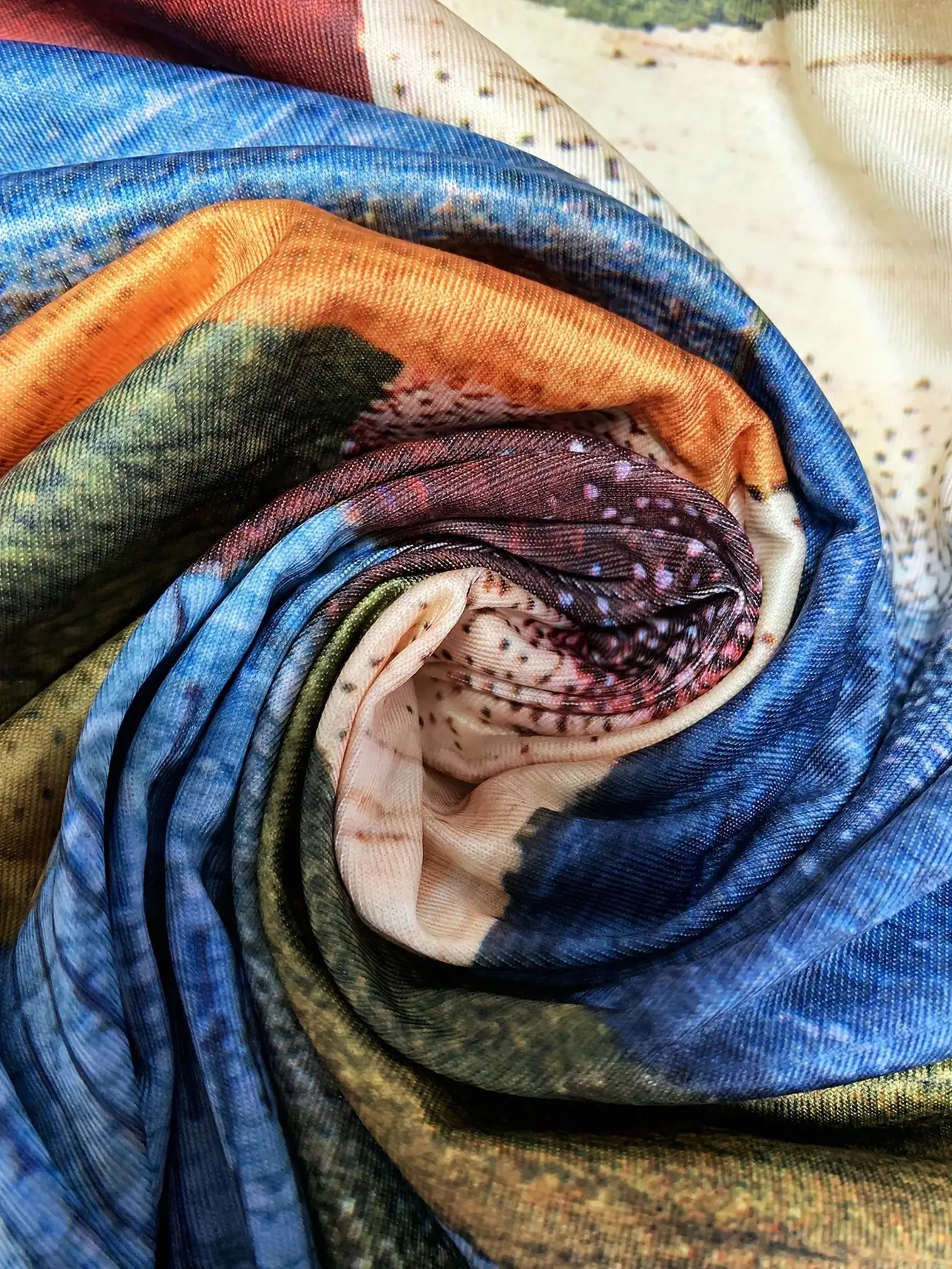 ฤดูใบไม้ผลิมาถึงใหม่ผู้หญิงรูปแบบเรขาคณิตแขนยาว,ชุด boho ทุกวัน,flowy office & Weekend dress