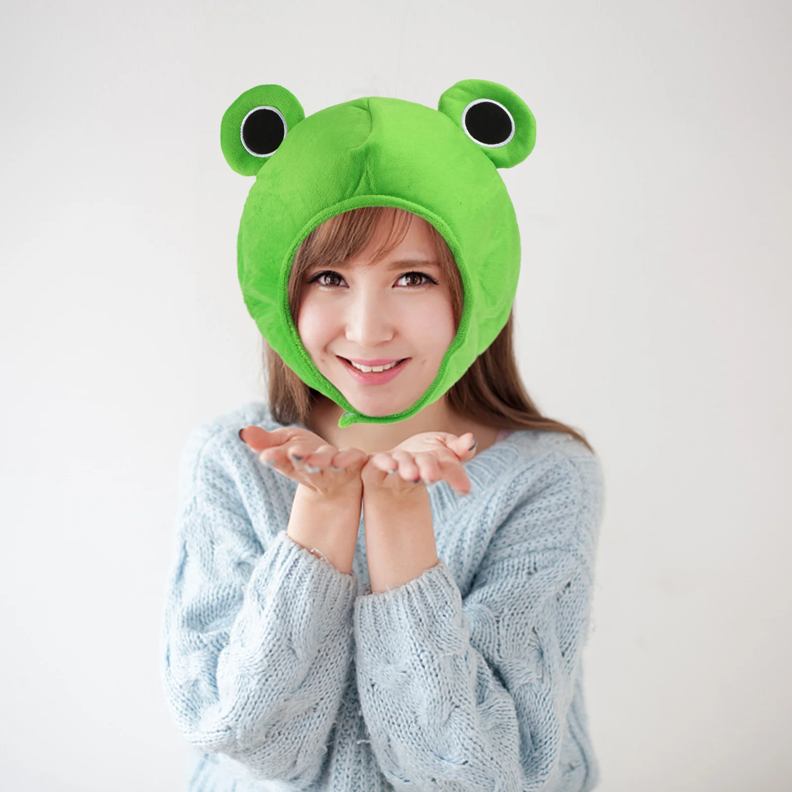 Cat Ear Hat Scarf Animal Earflap Amisfun Froggy Hats Couple Costumes Photo Props Headgear Cosplay Warm Rabbit Toddler Ears