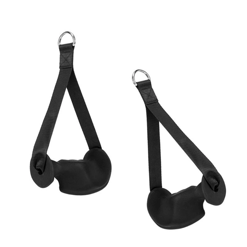 Ergonomic Pulley Cable Machine Handle for Resistance Band Weight Lifting T4MB
