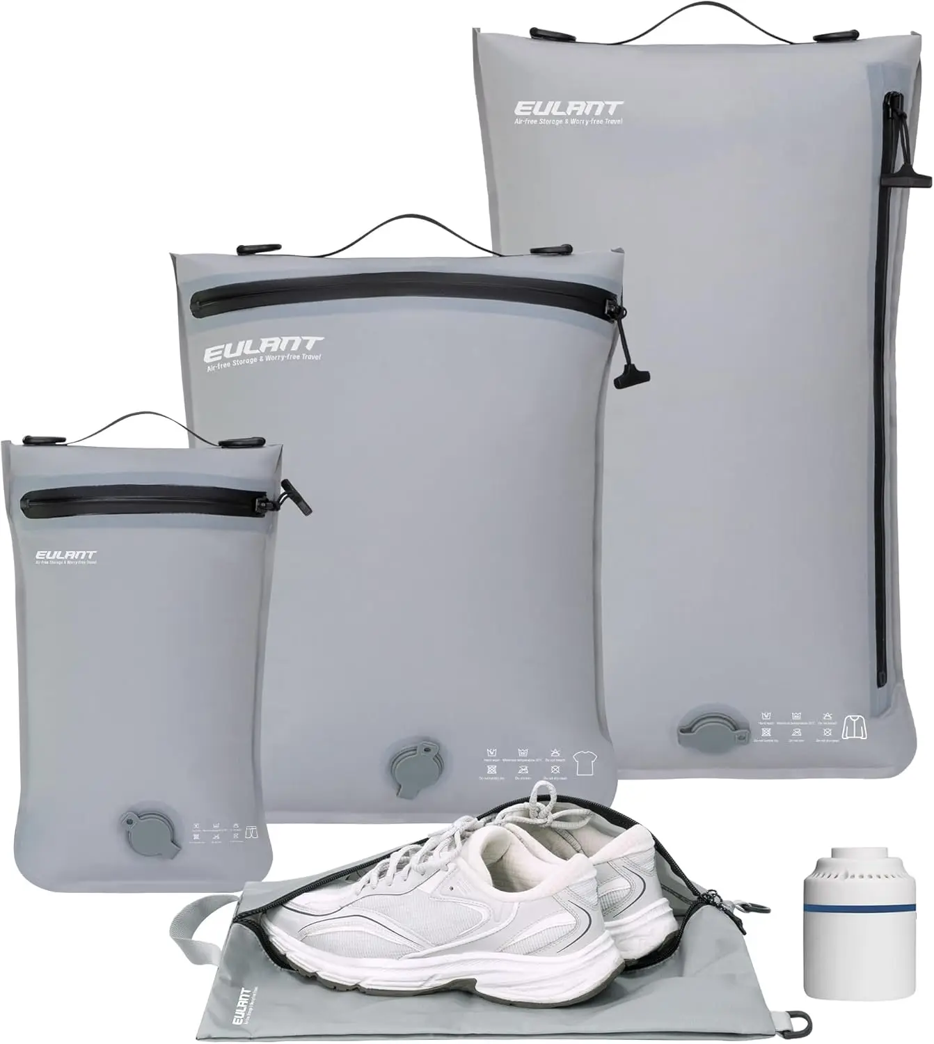 

Водонепроницаемый набор органайзеров для упаковки на молнии, вакуумные компрессионные пакеты для носков, нижнего белья, обуви и дорожной стирки