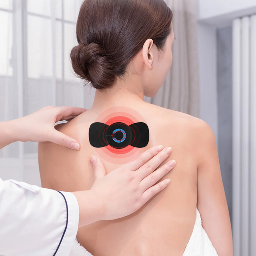 

1 комплект, профессиональный массажер для шеи, электрический многофункциональный массажный пластырь, удобный носимый дизайн для ежедневной релаксации и