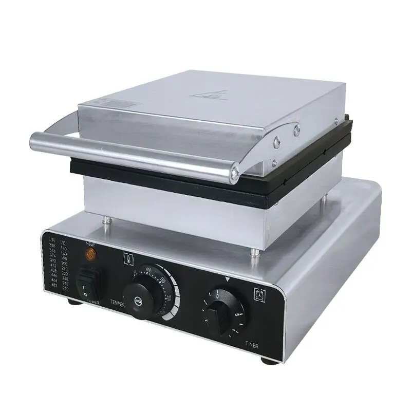 Commercial 4Pcs Lolly Waffle Baker Machine Pine Tree Shaped Waffle Making Machine 220v