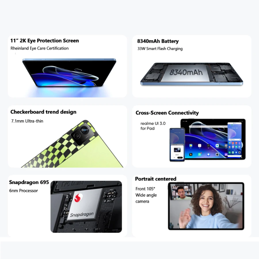 Global Version realme Pad X  10.95