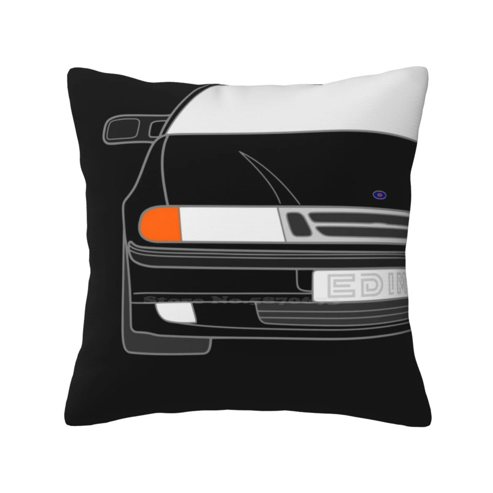 Saab 9000 Colored Soft Comfortable Pillowcase Csr Saab 95 Saab Turbo Saab 9 5 Saab Sport And Rally Swedish Sweden Saab 9000