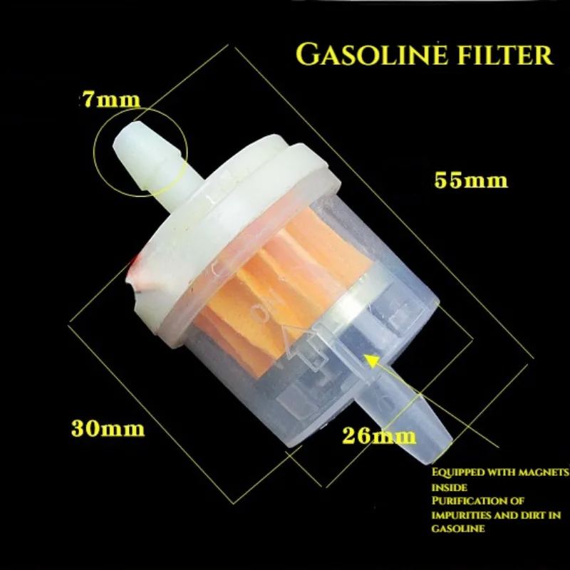 دراجة نارية فلتر زيت مضمنة فلتر الوقود الغاز للدراجات النارية سكوتر مرشحات أداة لوازم قطع غيار الدراجات النارية #2