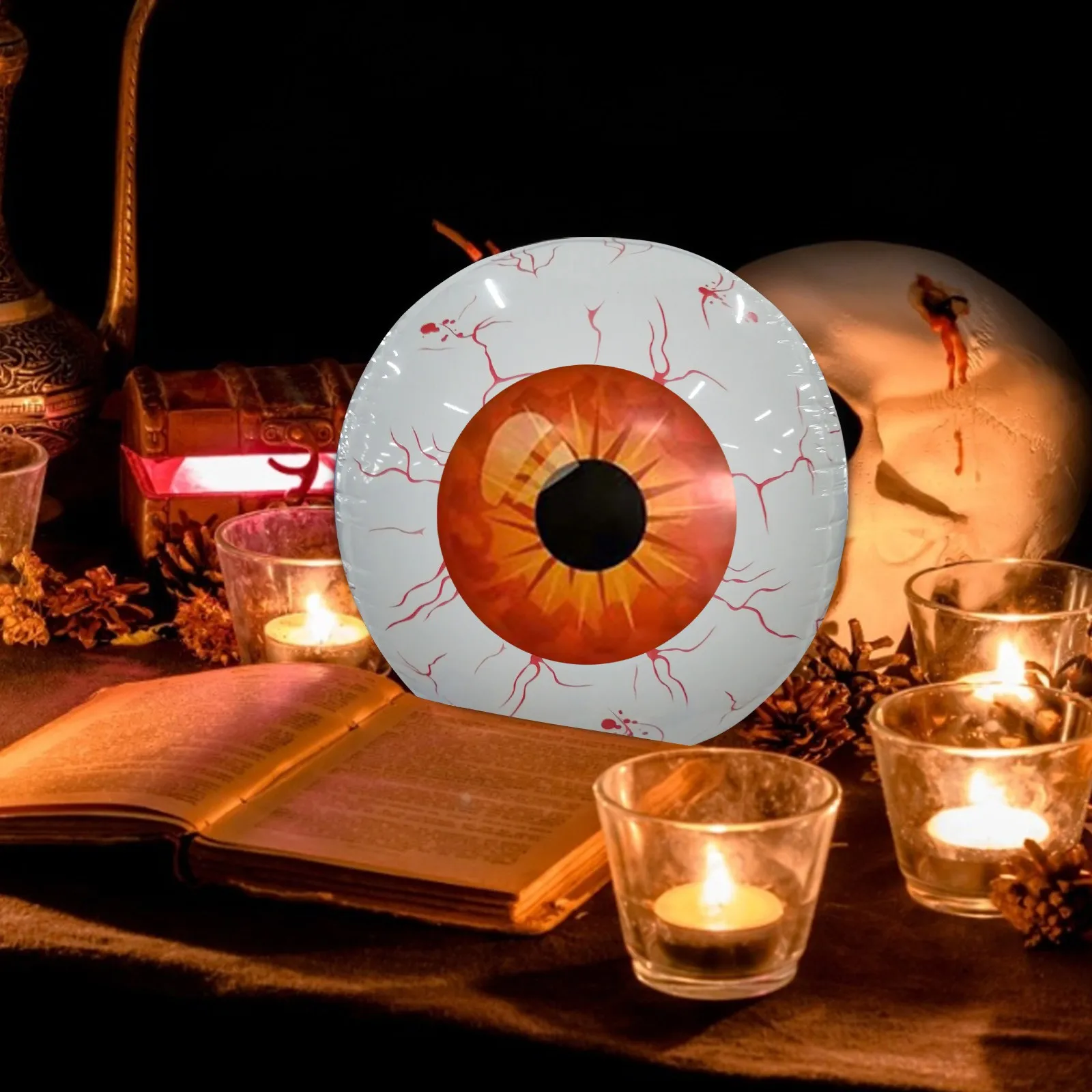 Halloween Inflatables Eyeball Decorations  Bloodshot Eyeballs Indoor Outdoor And Garden Halloween Decors