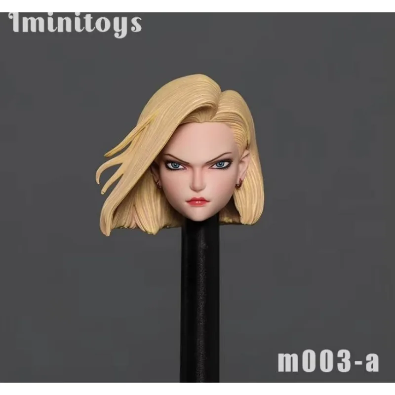 

Iminitoys M004 масштаб 1/12, скульптурные фигурки головы No 18, резьба по голове для 6 дюймов, аксессуары для тела солдата, игрушки