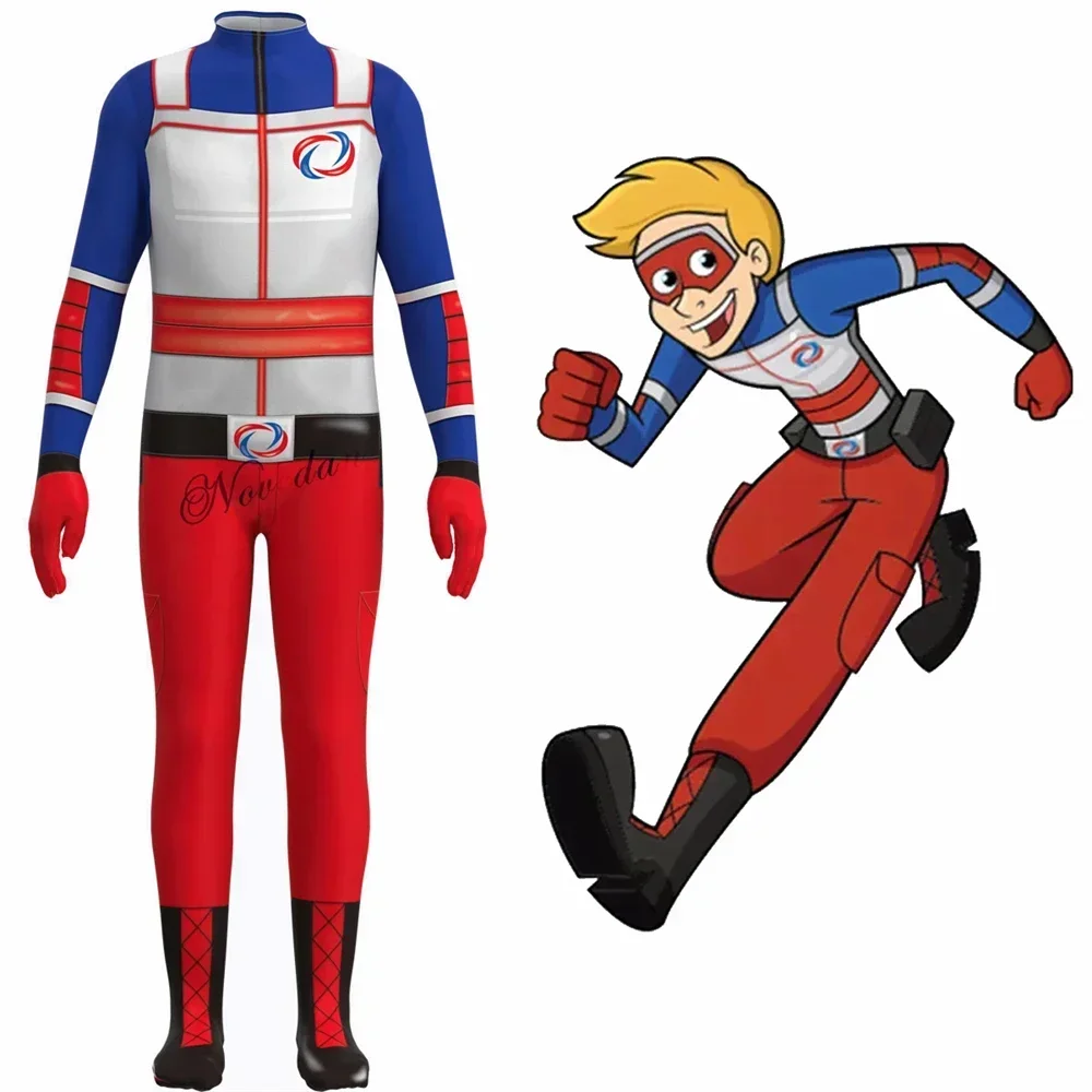 Henry Danger Kostüm Kinder Henry Hart Cavill Cosplay Overall Geburtstag Party Halloween Fancy Disguise Anzug Outfit Baby Junge Mädchen – Detail 8