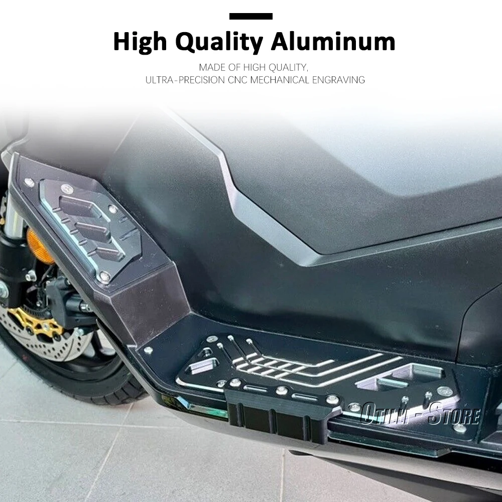 Motorcycle Accessories 5 Color Footrest Foot Pads Pedal Aluminum Footboard For HONDA ADV-350 ADV 350 ADV350 adv 350 2022 2023
