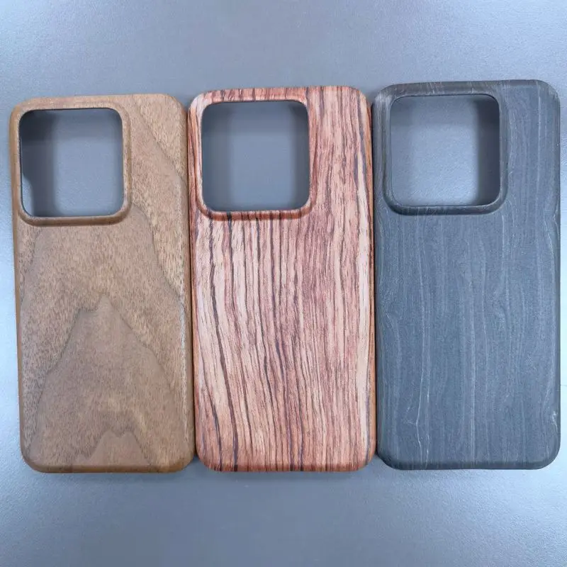 For Mi 14pro 13 12 11 10 9 ultra T S phone case pro new protective case Slim aramid fiber wood phone case