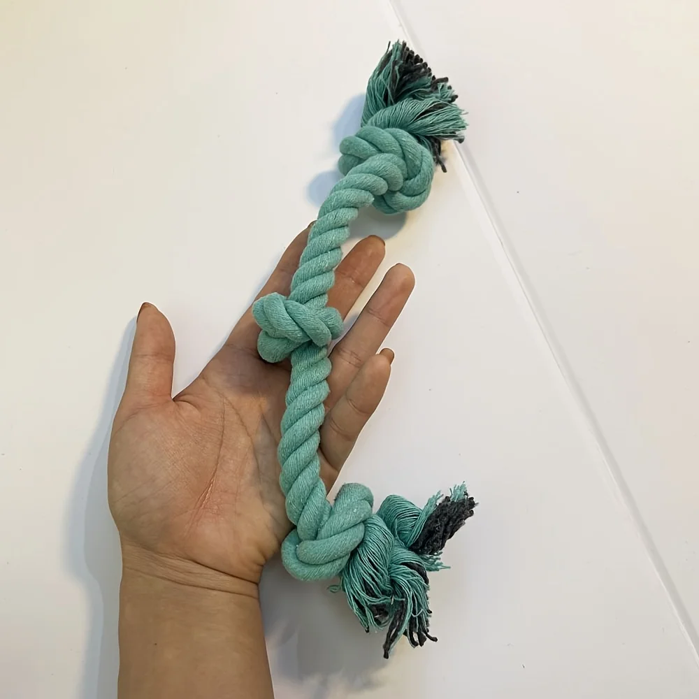 1/5pcs Dogs Toys Puppy Chew Cotton Rope Knot Interactive Toy Durable Braided Toys Cleaning Teeth Molar For Small Dogs