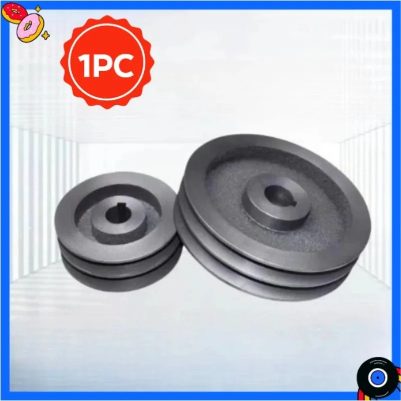 

1PC A Type Double Slot Pulley Diameter 110-200mm V-Belt Pulley Material Cast Iron