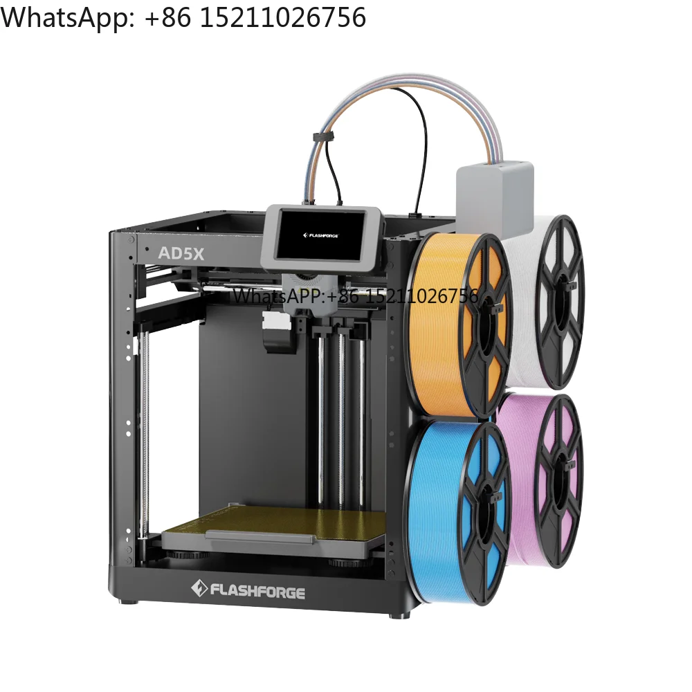 Flashforge AD5X Multicolor 3D Printer for High-Speed Full-Color Printing
