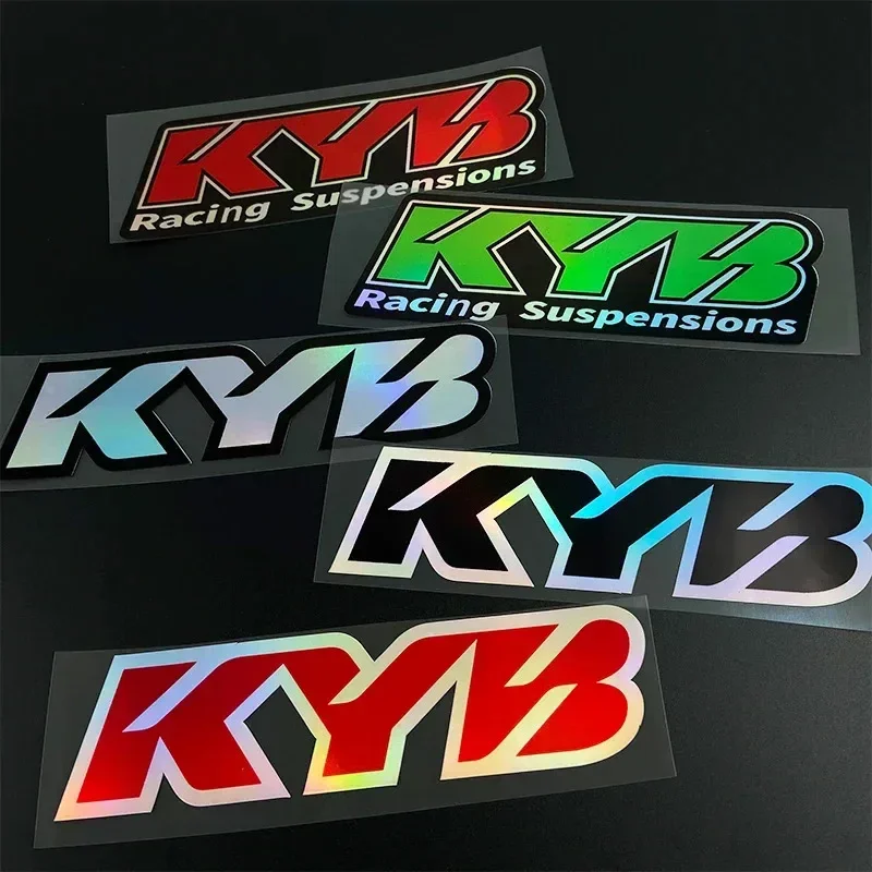 2PCS KYB Racing Suspension Vinyl Stickers Decals for Yamaha Honda Suzuki KTM Kawasaki Benelli Motorcycle Fork Decor Accessories - view 3