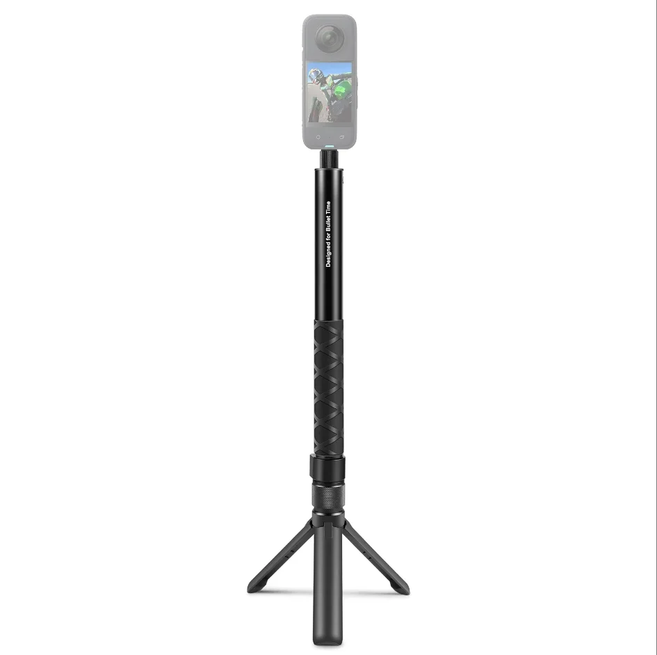 Ban Đầu Đạn Thời Gian Kèm Gậy Chụp Hình Selfie Stick Xoay Tay Cầm Phụ Kiện Cho Insta360 Một X2/X/R Và Một Bộ Máy 360 Camera Thể Thao