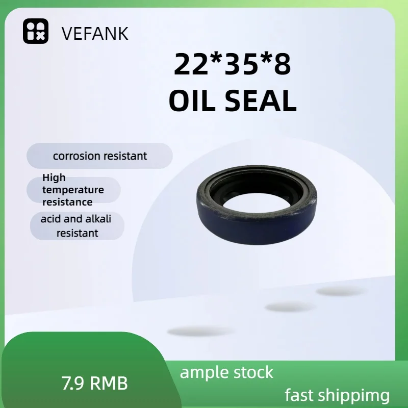 TA22*35*8 High-Quality Industrial Oil Seal – Factory Direct – Oil-Resistant Nitrile Rubber (NBR) Seal