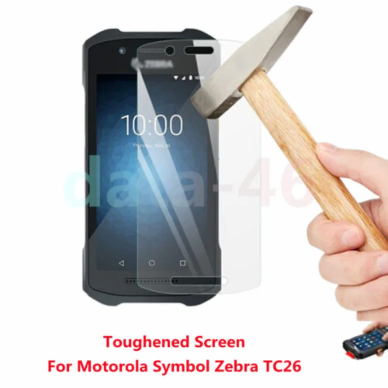 

12pcs High Quality Tempered Glass Tempered Screen Protector for Motorola Symbol Zebra TC26